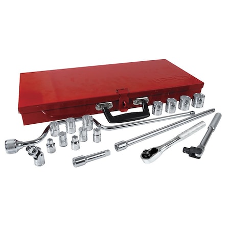 Urrea 3/8" Drive SAE, 19 pcs 5200AC